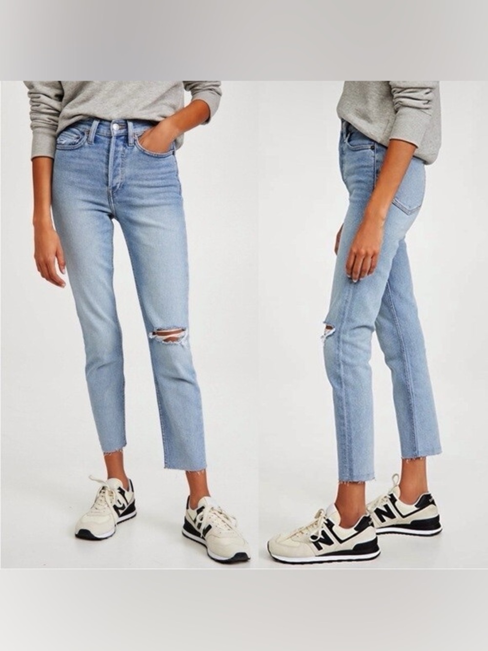 High-Rise ankle crop